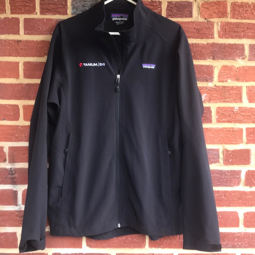 Patagonia Mens M Black Worn Wear Jacket